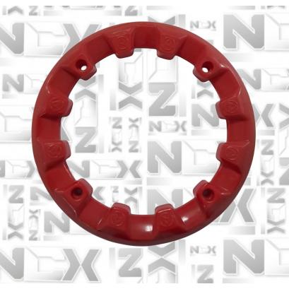 COVER CERCHIO RUOTA 8" QUAD ROSSO